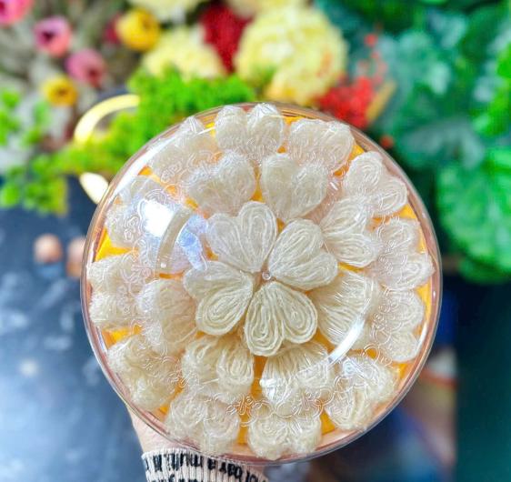 Sản phẩm Yến tinh chế trái tim 100g